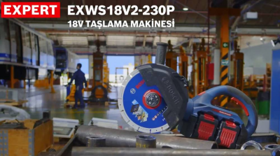 EXPERT EXWS18V2-230P Akülü taşlama makinesi Sipariş numarası 0.601.9L8.000