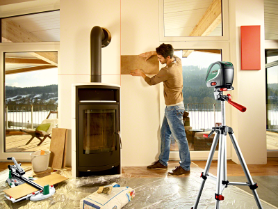 Bosch Universal Level 2 Çapraz Çizgili Hizalama Lazeri