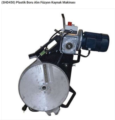SHD 450HDPE Boru Termofüzyon Kaynak Makinası