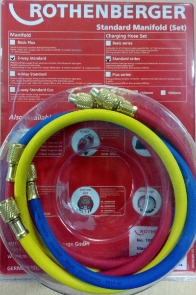 Rothenberger R32/R410 manifolt seti