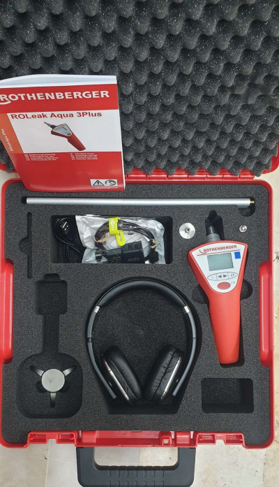 Roleak Aqua 3 Plus Akustik Dinleme Su Kaçak Tespit Cihazı