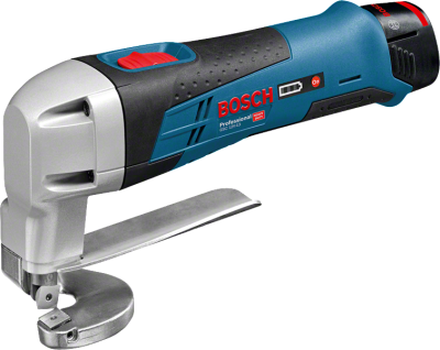 Bosch Professional GSC 12V-13 2 Ah Çift Akülü Sac Kesme Makinesi - L-boxx Çantalı