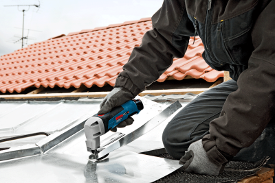 Bosch Professional GSC 12V-13 2 Ah Çift Akülü Sac Kesme Makinesi - L-boxx Çantalı