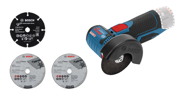 Bosch Professional GWS 12V-76 (Solo) Akülü Taşlama Makinesi (76mm)