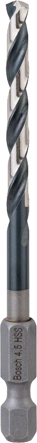 Bosch - Altıgen Şaftlı - Impact Control - HSS Metal Matkap Ucu 4,5*87mm