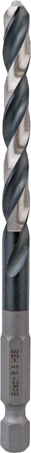 Bosch - Altıgen Şaftlı - Impact Control - HSS Metal Matkap Ucu 6,5*104mm