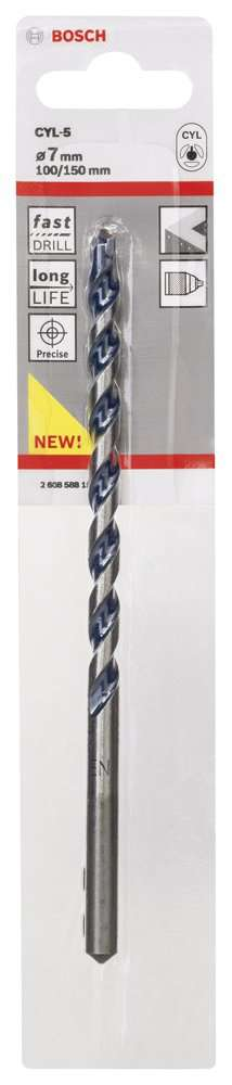 Bosch - cyl-5 Serisi, Blue Granite Turbo Beton Matkap Ucu, 7*150 mm