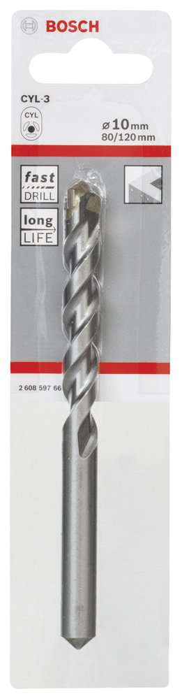 Bosch - cyl-3 Serisi, Beton Matkap Ucu 10*120 mm