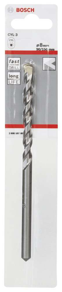 Bosch - cyl-3 Serisi, Beton Matkap Ucu 8*150 mm