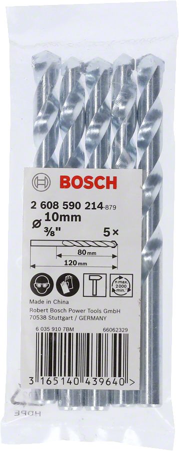 Bosch - cyl-1 Serisi, Beton Matkap Ucu 10*120 mm 5'li Paket