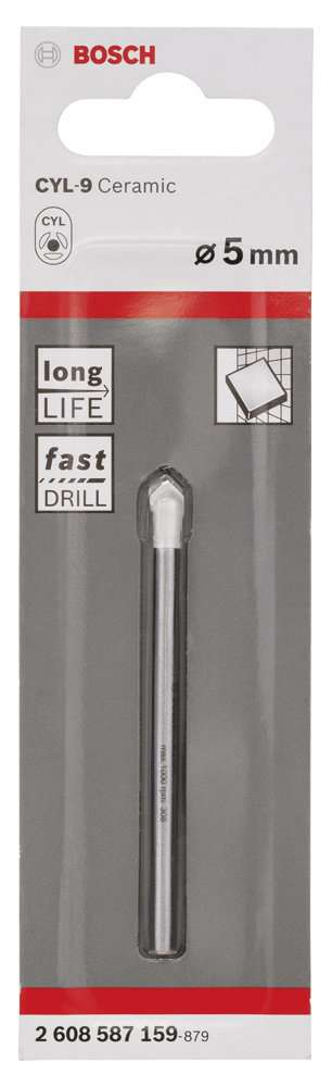 Bosch - cyl-9 Serisi Seramik Matkap Ucu 5*70 mm