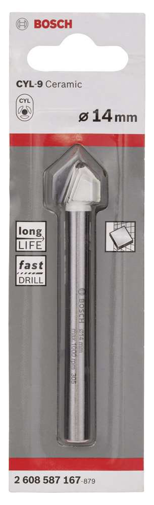 Bosch - cyl-9 Serisi Seramik Matkap Ucu 14*90 mm