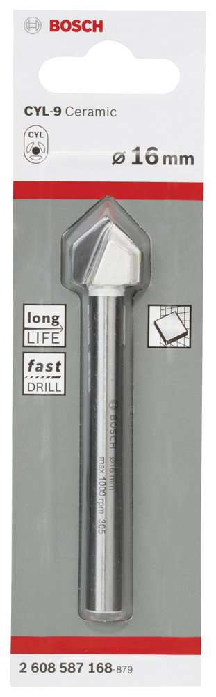 Bosch - cyl-9 Serisi Seramik Matkap Ucu 16*90 mm