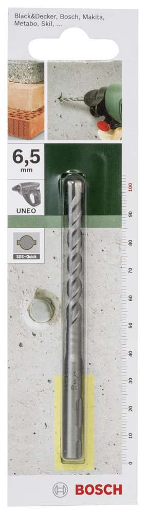 Bosch - SDS-Quick, Uneo için Beton Matkap Ucu 6,5*100 mm