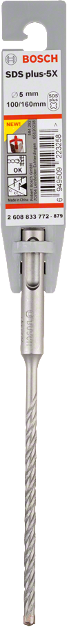 Bosch - SDS-Plus-5X Serisi Kırıcı Delici Matkap Ucu 5*160 mm