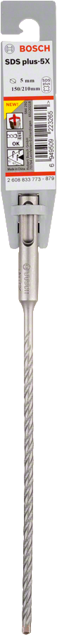 Bosch - SDS-Plus-5X Serisi Kırıcı Delici Matkap Ucu 5*210 mm
