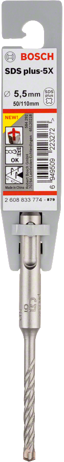 Bosch - SDS-Plus-5X Serisi Kırıcı Delici Matkap Ucu 5,5*110 mm