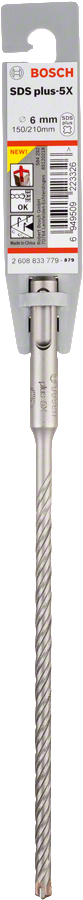 Bosch - SDS-Plus-5X Serisi Kırıcı Delici Matkap Ucu 6*210 mm