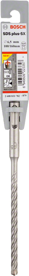 Bosch - SDS-Plus-5X Serisi Kırıcı Delici Matkap Ucu 6,5*160 mm