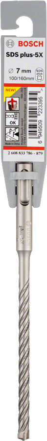 Bosch - SDS-Plus-5X Serisi Kırıcı Delici Matkap Ucu 7*160 mm