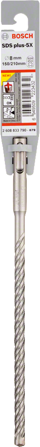 Bosch - SDS-Plus-5X Serisi Kırıcı Delici Matkap Ucu 8*210 mm