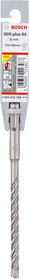 Bosch - SDS-Plus-5X Serisi Kırıcı Delici Matkap Ucu 9*160 mm