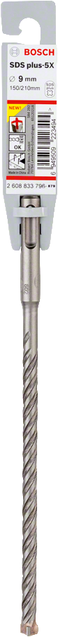 Bosch - SDS-Plus-5X Serisi Kırıcı Delici Matkap Ucu 9*210 mm