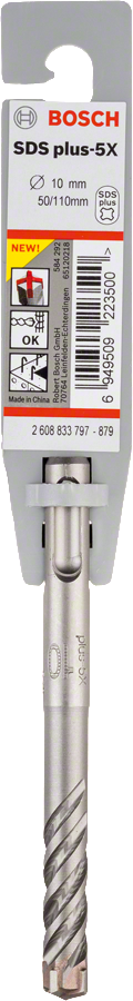 Bosch - SDS-Plus-5X Serisi Kırıcı Delici Matkap Ucu 10*110 mm
