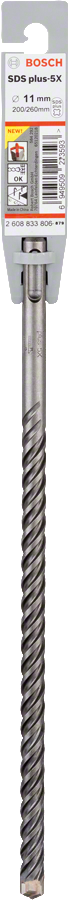 Bosch - SDS-Plus-5X Serisi Kırıcı Delici Matkap Ucu 11*260 mm