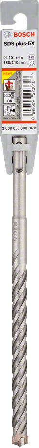 Bosch - SDS-Plus-5X Serisi Kırıcı Delici Matkap Ucu 12*210 mm