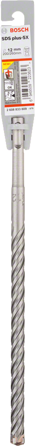 Bosch - SDS-Plus-5X Serisi Kırıcı Delici Matkap Ucu 12*260 mm