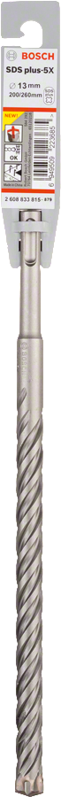 Bosch - SDS-Plus-5X Serisi Kırıcı Delici Matkap Ucu 13*260 mm