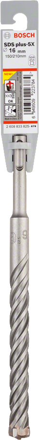 Bosch - SDS-Plus-5X Serisi Kırıcı Delici Matkap Ucu 16*210 mm