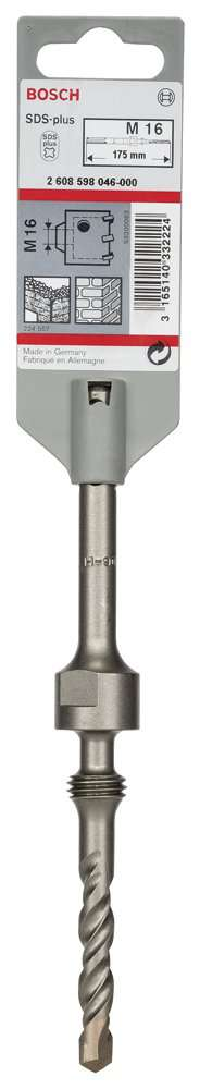 Bosch - SDS-Plus Giriş Şaftı M16 Buat Ucu Adaptörü 175 mm