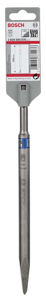 Bosch - LongLife Serisi, SDS-Plus Şaftlı Sivri Keski 250 mm