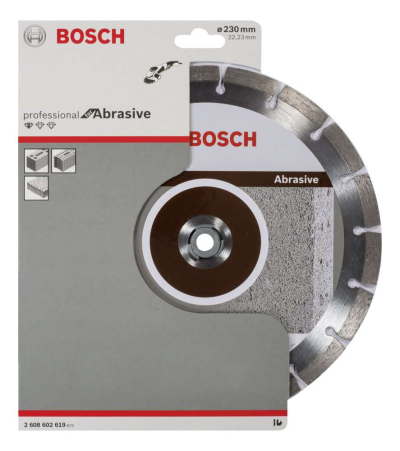 Bosch - Standard Seri Aşındırıcı Malzemeler İçin Elmas Kesme Diski 230 mm