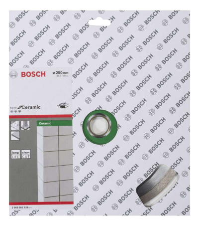 Bosch - Best Serisi Seramik İçin Elmas Kesme Diski 250 mm