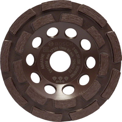 Bosch - Best Serisi Aşındırıcı Malzemeler İçin Elmas Çanak Disk 125 mm