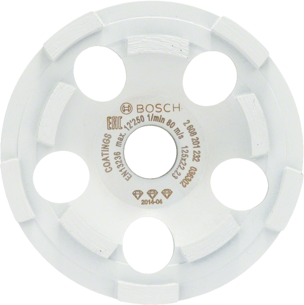 Bosch - Best Serisi Termoplastik Koruma Boyası Kazıma İçin Elmas Çamak Disk 125 mm