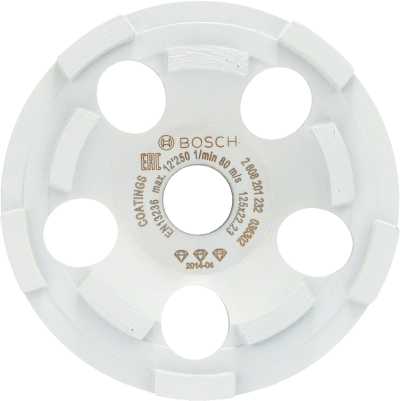 Bosch - Best Serisi Termoplastik Koruma Boyası Kazıma İçin Elmas Çamak Disk 125 mm