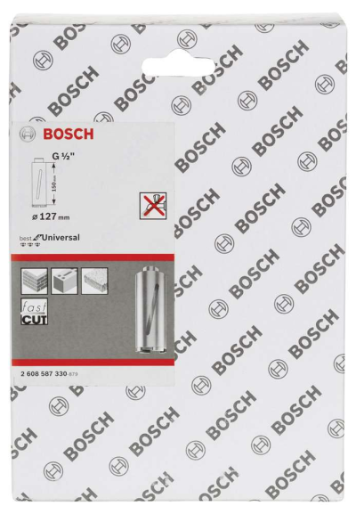 Bosch - Best Serisi G 1/2'' Girişli Kuru Karot Ucu 127*150 mm