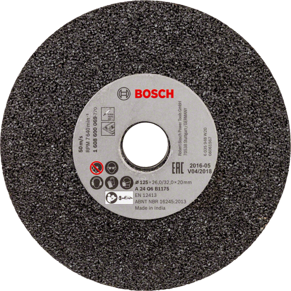 Bosch - GGS6S İçin 125 mm 24 Kum Taşlama Taşı