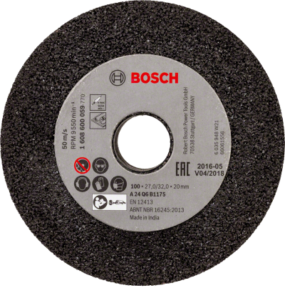 Bosch - GGS6S İçin 100 mm 24 Kum Taşlama Taşı