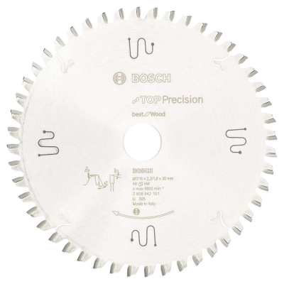 Bosch - Best Serisi Hassas Kesim Ahşap için Daire Testere Bıçağı 216*30 mm 48 Diş