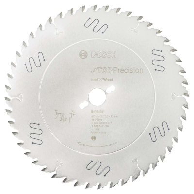 Bosch - Best Serisi Hassas Kesim Ahşap için Daire Testere Bıçağı 315*30 mm 48 Diş