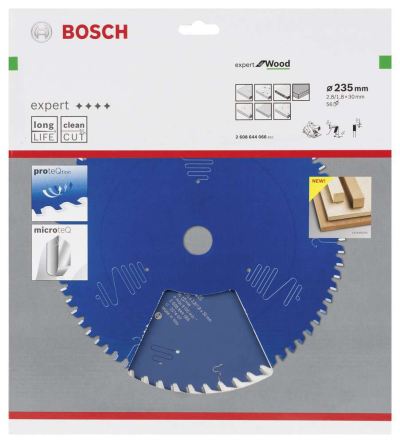 Bosch - Expert Serisi Ahşap için Daire Testere Bıçağı 235*30 mm 56 Diş