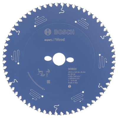 Bosch - Expert Serisi Ahşap için Daire Testere Bıçağı 270*30 mm 60 Diş