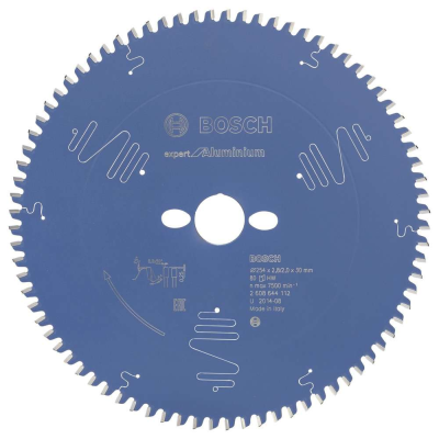 Bosch - Expert Serisi Alüminyum için Daire Testere Bıçağı 254*30 mm 80 Diş