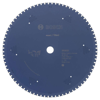 Bosch - Expert Serisi Metal için Daire Testere Bıçağı 355*25,40 mm 80 Diş