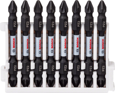 Bosch - Impact Control Serisi Çift Taraflı Vidalama Ucu 8'li PZ2 *65mm